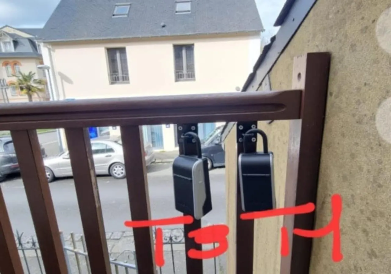 Apartman Le Mistral Du Centre Ville ,Chaleureux A 2 Min De La Plage Dinard